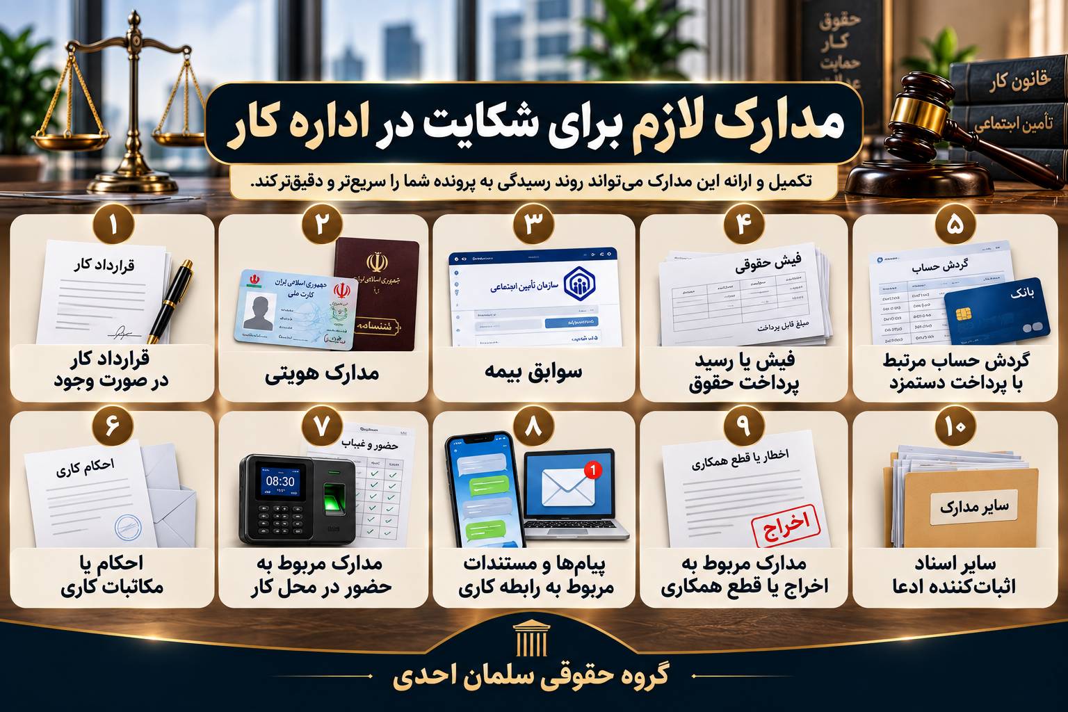 وکیل اداره کار