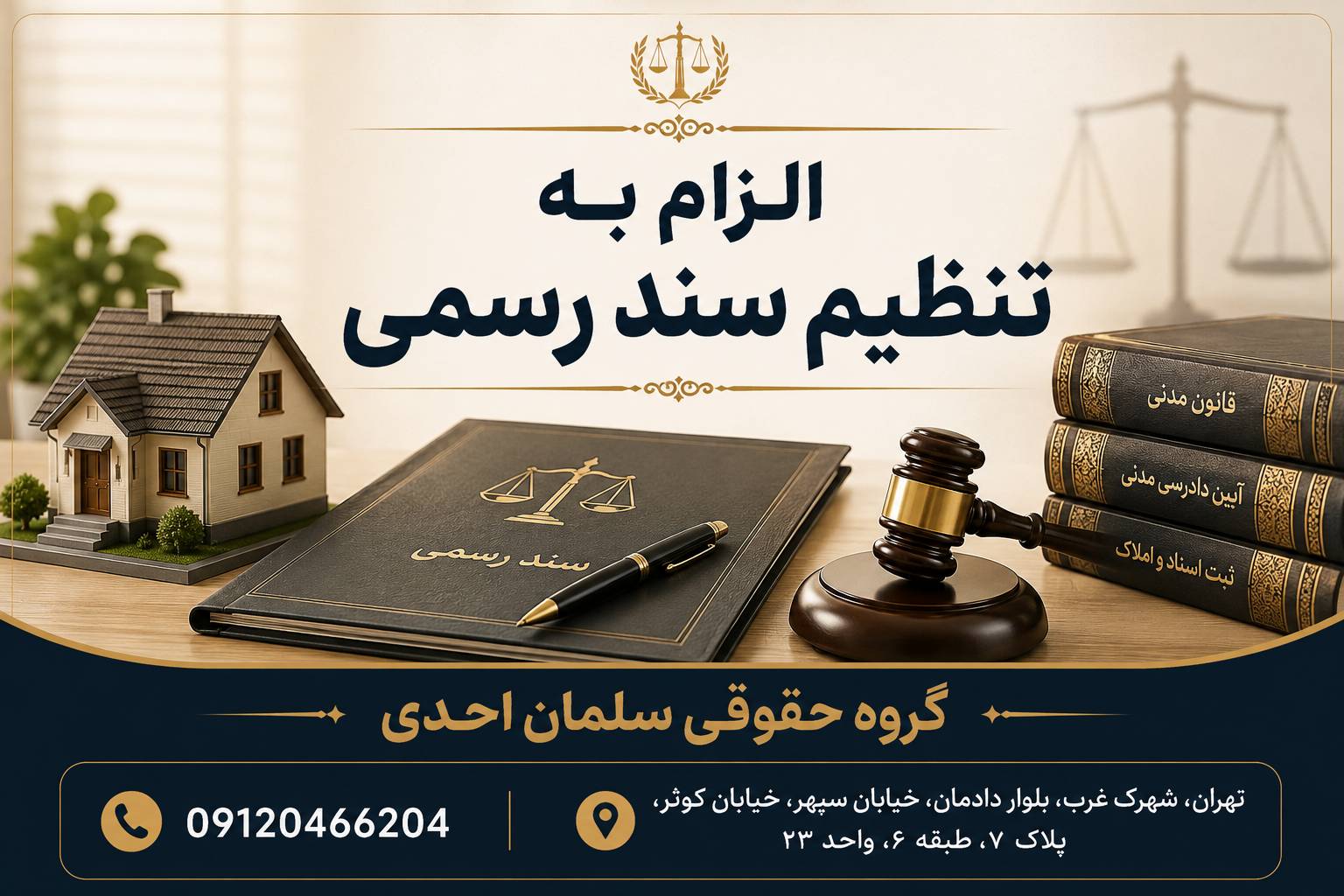 الزام به تنظیم سند رسمی