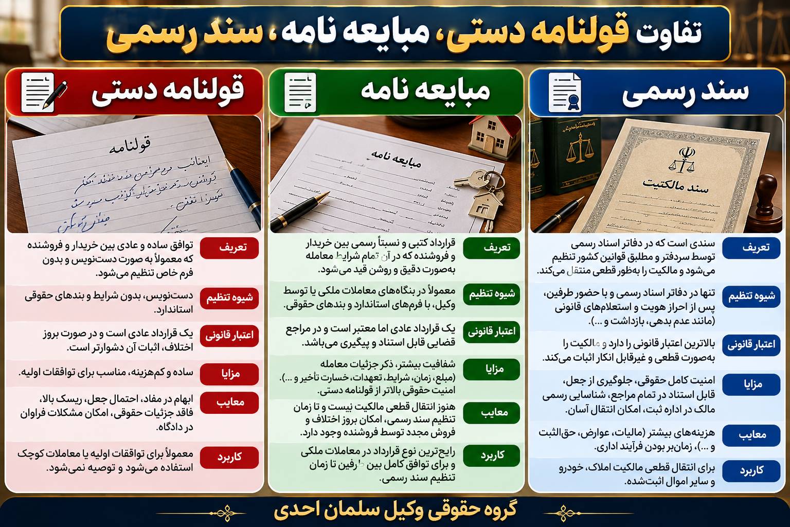 قولنامه دستی اعتبار دارد؟