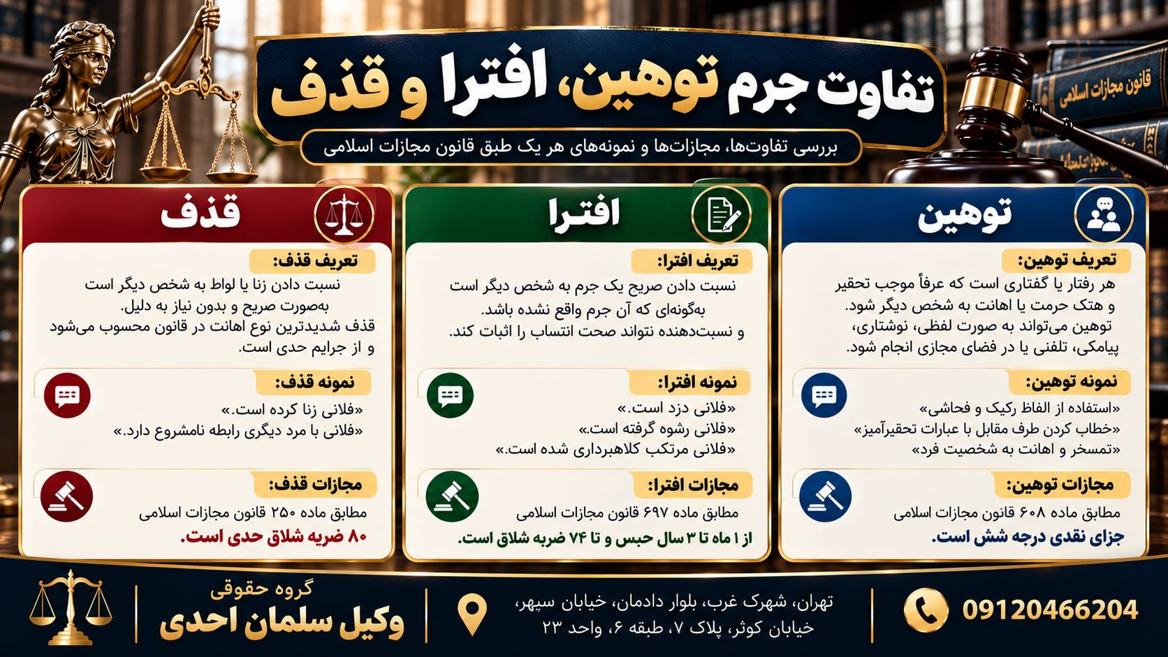 جرم توهین چیست؟